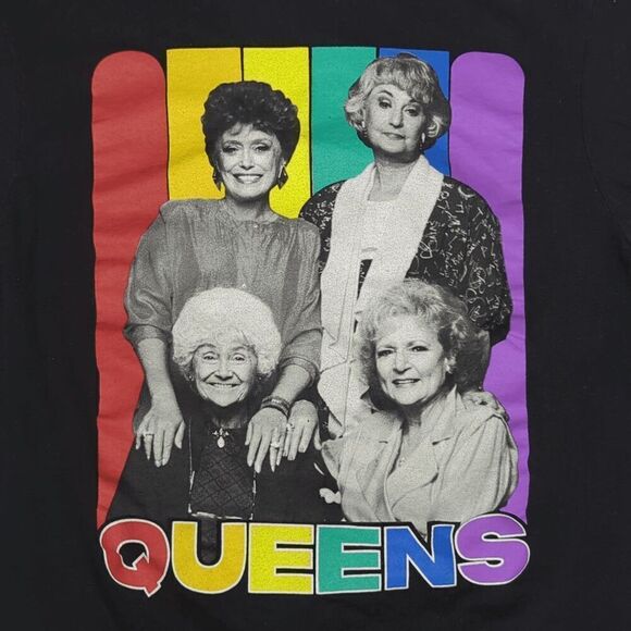 Golden Girls Queens Graphic T-shirt 2021 Black Size Medium - Picture 5 of 6